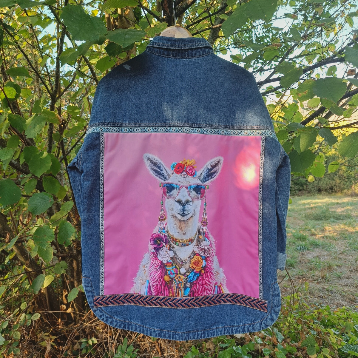 SOBRECAMISA LLAMA BOHEMIA